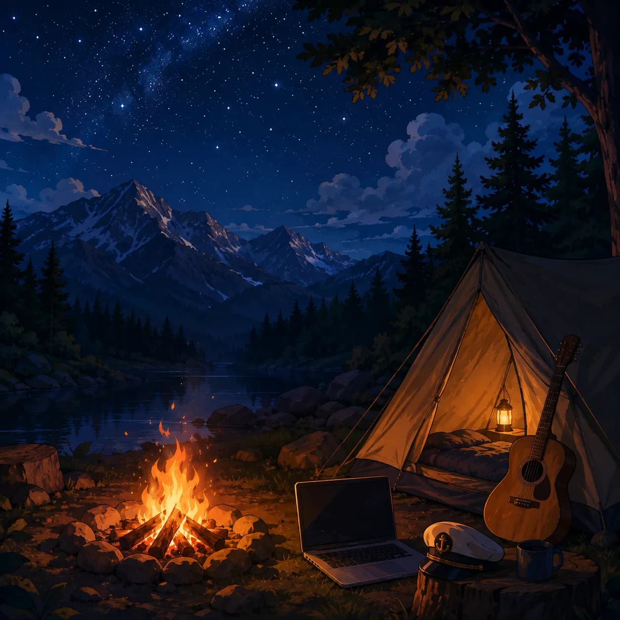 Summer camp poster